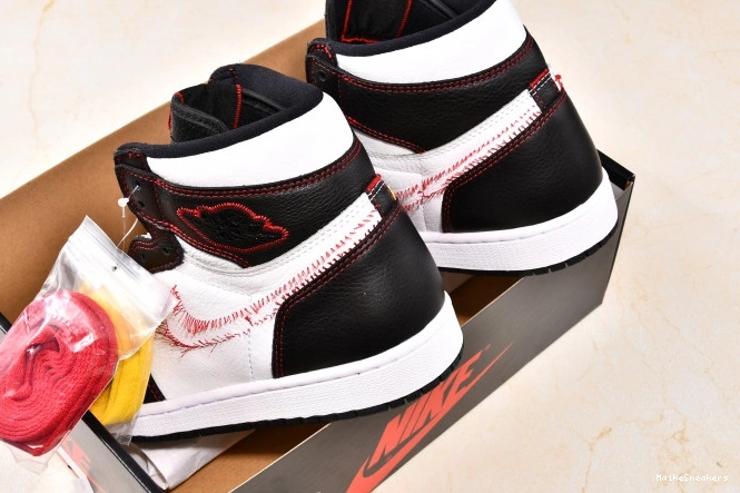 MaikeSneakers Defiant High Air Jordan 1 Yellow